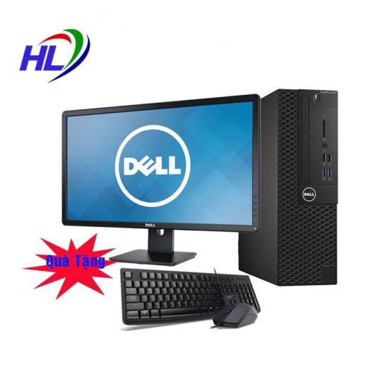 Bộ máy tính Dell i3-9100|8G |SSD240G|Màn hình 22 inh